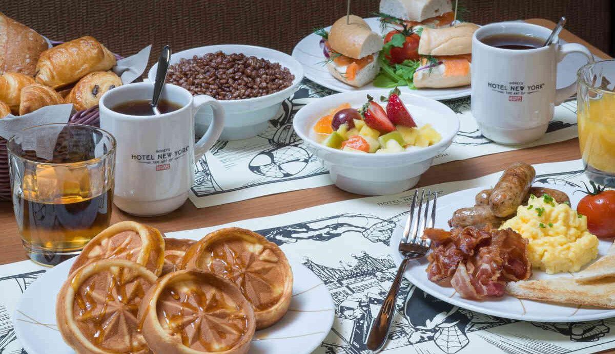 desayuno-hotel-marvel-disneyland-paris