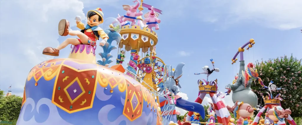 Disney Festival of Fantasy Parade en Magic Kingdom